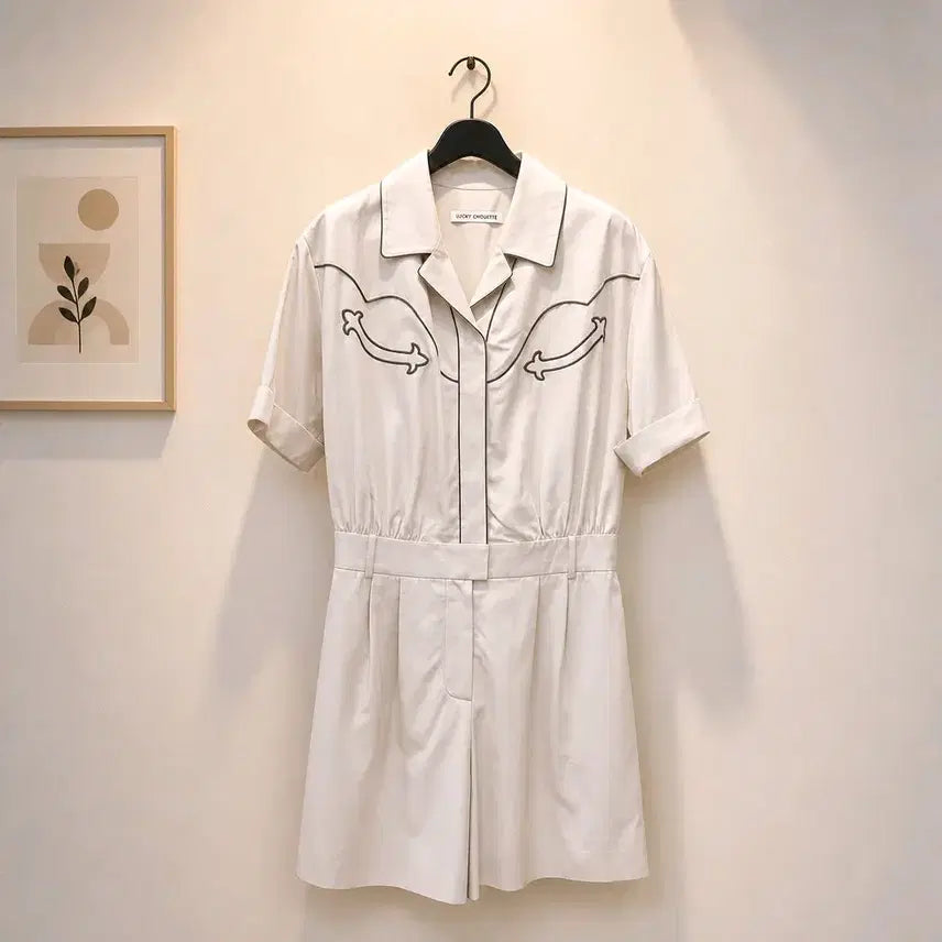 [BUNJANG] Lucky Chouette 2022 Western Mood Jumpsuit Size S / 럭키슈에뜨 2022 웨스턴 무드 점프수트 36사이즈