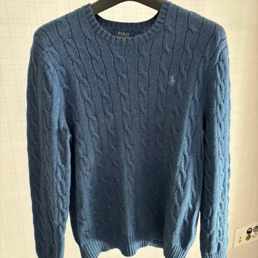[BUNJANG] Polo Ralph Lauren Navy Knit Sweater Men's M / 폴로 네이비 니트