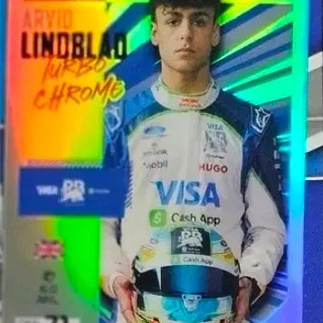 [BUNJANG] 2026 Topps Turbo Chrome Avid Lindblad Trading Card / F1 2026 탑스 터보  아비드 린드 블라드