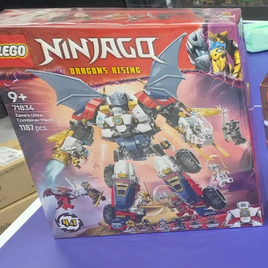 [BUNJANG] LEGO Ninjago 71834 Zane's Ultra Combiner Mech Building Set (1187 Pieces, Ages 9+) / 레고 71834