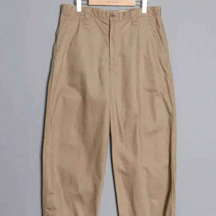 [BUNJANG] UNIQLO U Wide Chino Pants Beige / UNIQLO U Wide Chino Pant (34)