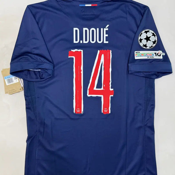 [BUNJANG] Paris Saint-Germain (PSG) 24/25 Home Desire Doué Authentic Jersey (Size M) / 24-25 파리생제르망(PSG) 홈 데지레 두에 유니폼 M 택채새제품