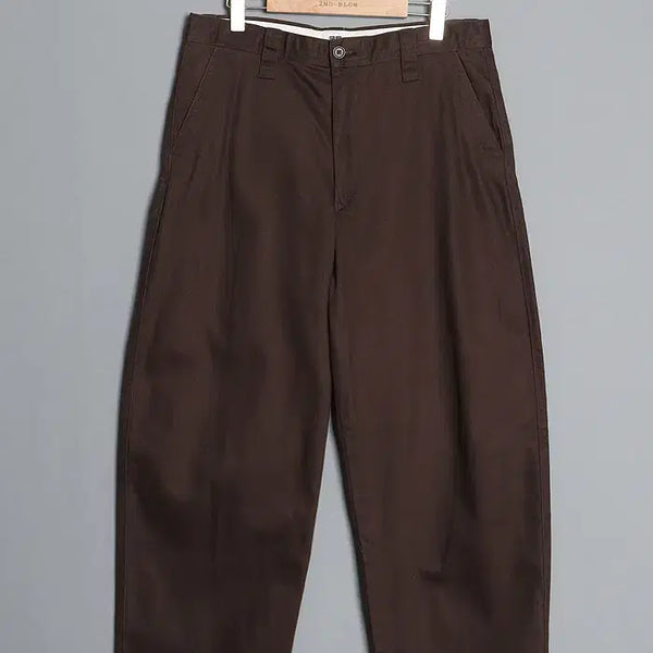 [BUNJANG] UNIQLO U Wide Chino Pants (Brown, Size 34) / UNIQLO U Wide Chino Pant (34)