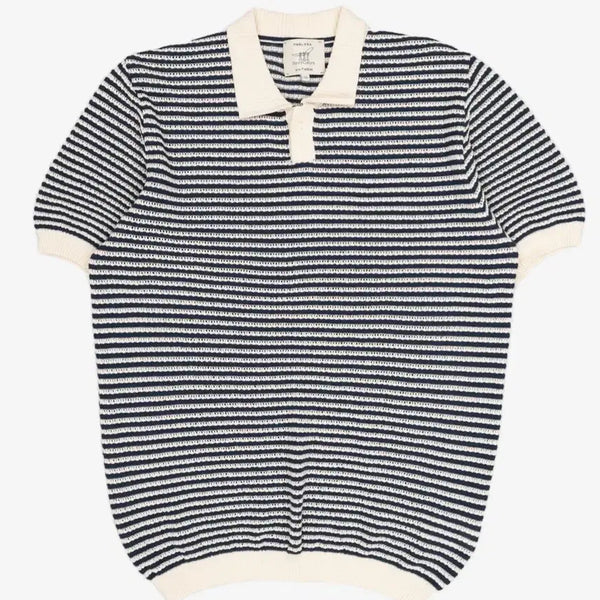 [BUNJANG] Henry Cotton Half-Sleeve Knit Top XL / 헨리코튼 반팔 니트 팝니다. 정가20만원