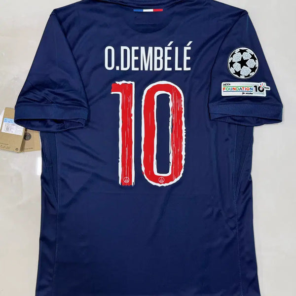 [BUNJANG] Paris Saint-Germain (PSG) 24/25 Home Dembele Authentic Player Version Jersey (M) / 24-25 파리생제르망(PSG) 홈 뎀벨레 유니폼 M 택채새제품