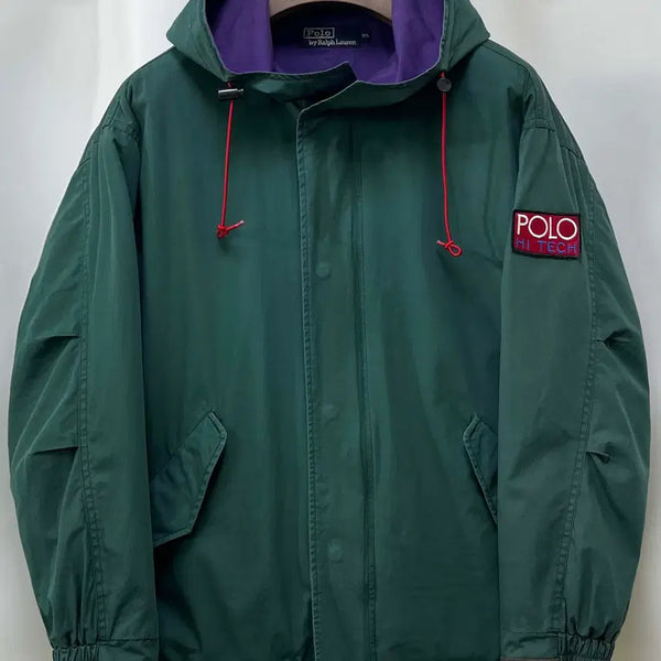 [BUNJANG] Polo Ralph Lauren High-Tech Hydro Fishtail Windbreaker Jacket / 폴로 랄프로렌 피쉬테일 하이테크 하이드로 윈드브레이커 자켓