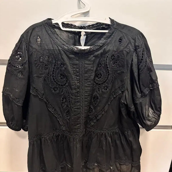 [BUNJANG] Zara Romantic Blouse (Size L) / 자라 로맨틱블라우스 L