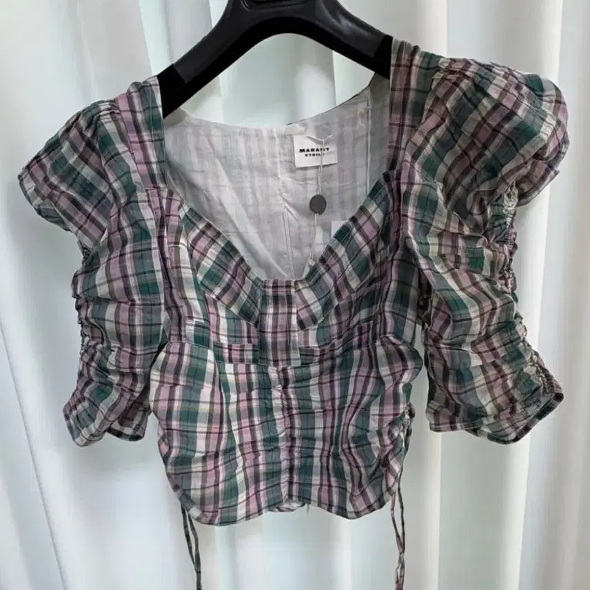 [BUNJANG] Isabel Marant Étoile Blouse Deep Teal Size 38 / 이자벨마랑 블라우스