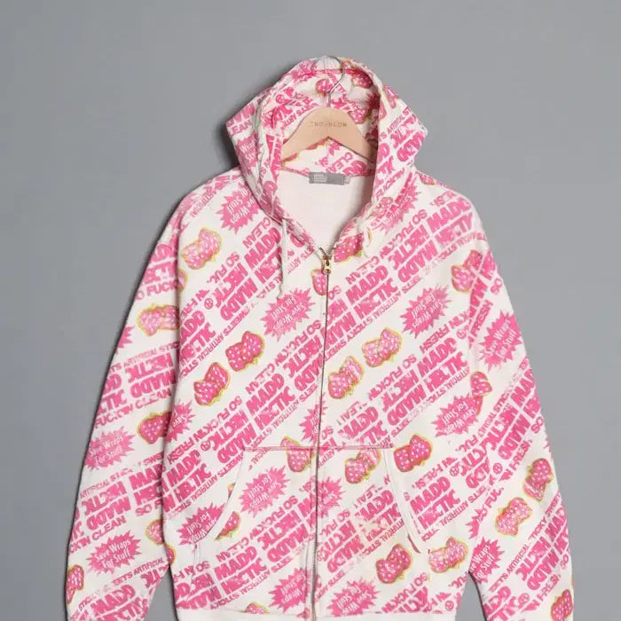 [BUNJANG] MAD HECTIC Graphic Sweat Zip Hoodie / MAD HECTIC Graphic Sweat Zip Hoodie