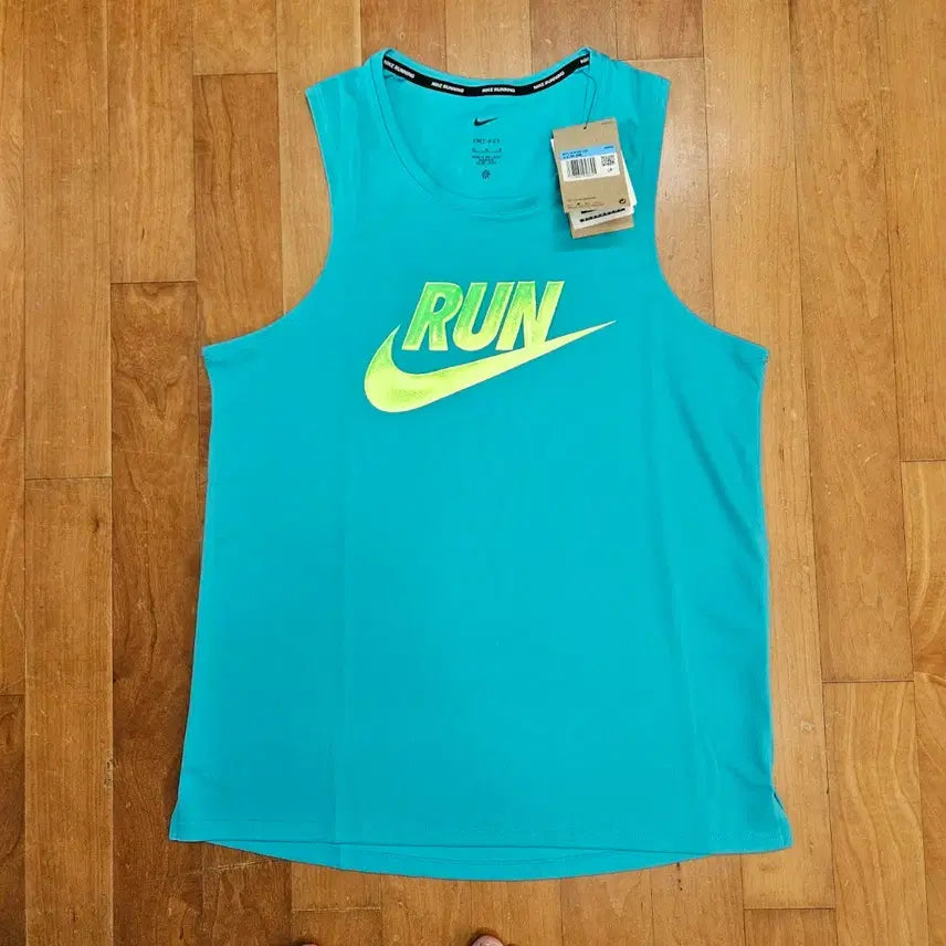 [BUNJANG] Nike Dri-FIT Running Sleeveless Tank Singlet HJ4165-345 / 나이키 드라이핏 러닝 민소매 탱크 싱글렛 HJ4165-345
