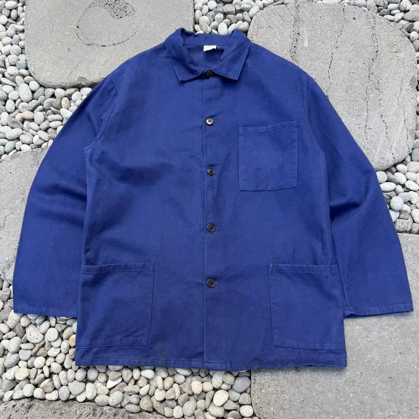 [BUNJANG] 70s Italian Brushed Hairy Cotton Work Jacket / 70s ITALIAN BRUSHED HAIRY 70s 헤어리코튼워크자켓