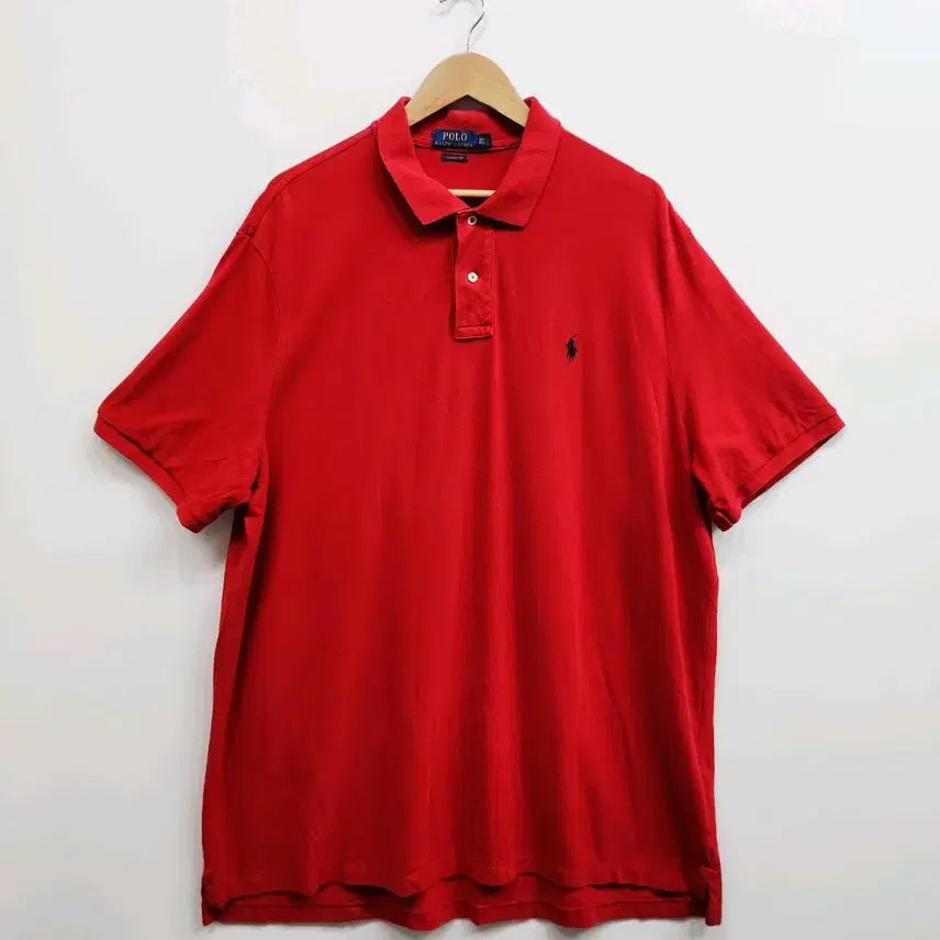 [BUNJANG] Polo Ralph Lauren Men's Short Sleeve Polo Shirt 2XL / 폴로랄프로렌 카라티 남자 2XL 반팔티 셔츠 110