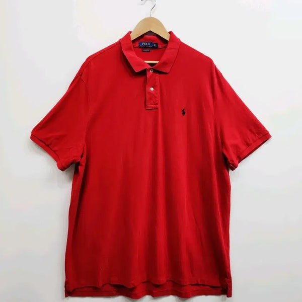 [BUNJANG] Polo Ralph Lauren Men's Short Sleeve Polo Shirt 2XL / 폴로랄프로렌 카라티 남자 2XL 반팔티 셔츠 110