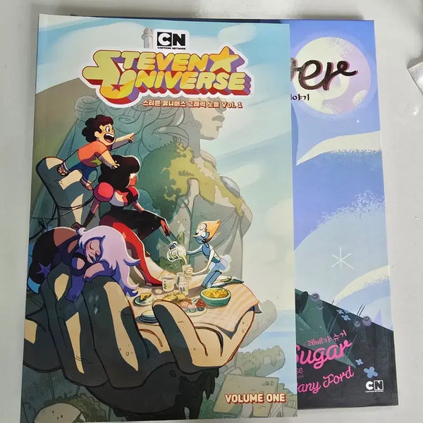 [BUNJANG] Steven Universe Graphic Novel Volume 1 & 2 Bundle / 스티븐 유니버스 그래픽 노블 Vol.1 포함 2권