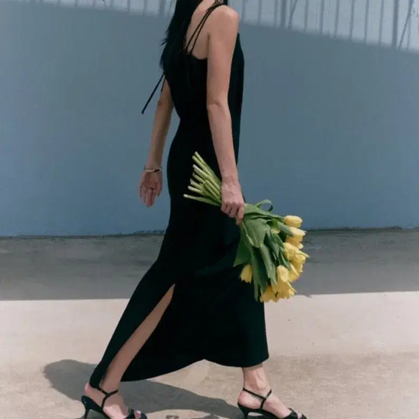 [BUNJANG] TIME by TIME 24SS Shirring Back-Banding Sleeveless Dress / 한섬 24ss 타임 time 셔링 백밴딩 슬리브리스 드레스 55-66