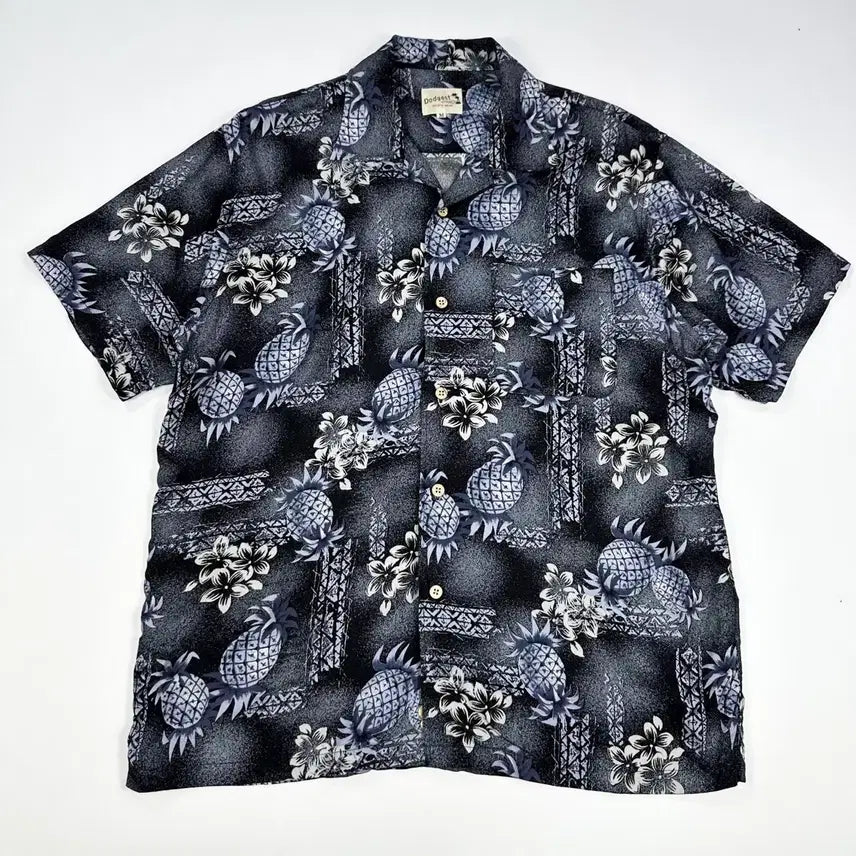 [BUNJANG] Japan Vintage Graphic Hawaiian Shirt - Size M / (M) JPN 재팬빈티지 그래픽 하와이안 셔츠