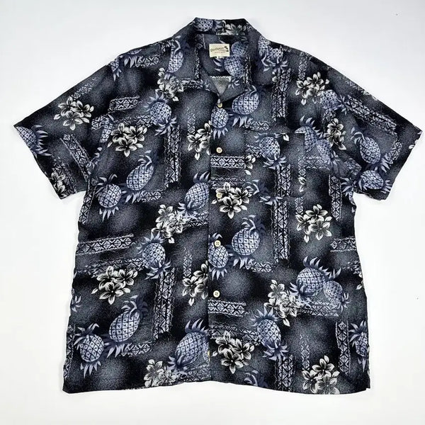 [BUNJANG] Japan Vintage Graphic Hawaiian Shirt - Size M / (M) JPN 재팬빈티지 그래픽 하와이안 셔츠