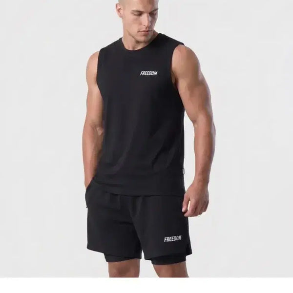[BUNJANG] Freedom Sleeveless Essential Active Tank Top / (새제품)프리덤 나시 에센셜 액티브 슬리브리스 팝니다
