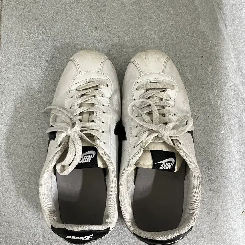 [BUNJANG] Nike Cortez White/Black 265mm / 나이키 코르테즈 흰검 265
