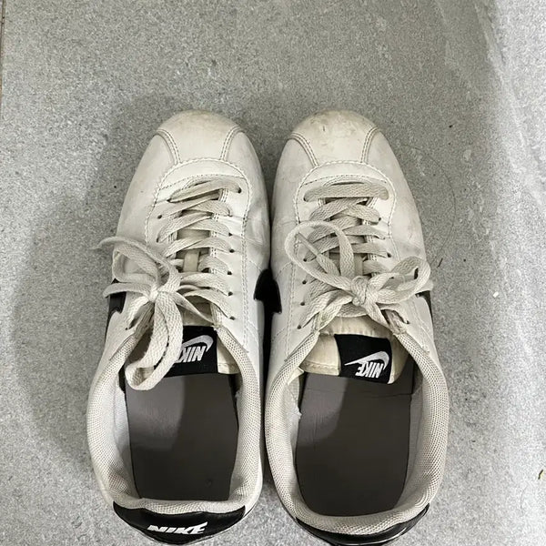 [BUNJANG] Nike Cortez White/Black 265mm / 나이키 코르테즈 흰검 265