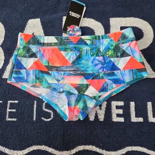 [BUNJANG] Funky Trunks Short Square Boy 10 Split Set Swimsuit / 구펑 펑키트렁크 숏사각 보이10 스플릿 신