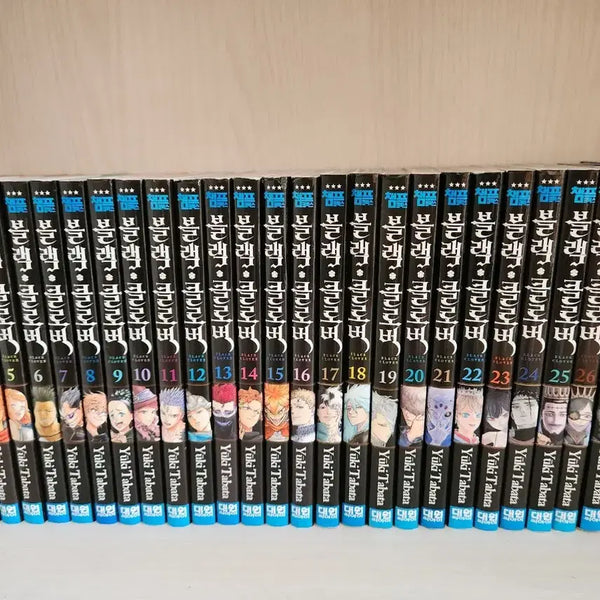 [BUNJANG] Black Clover Volumes 1-31 with Bonus Cards / 블랙클로버 1~31권 특전 카드 포함