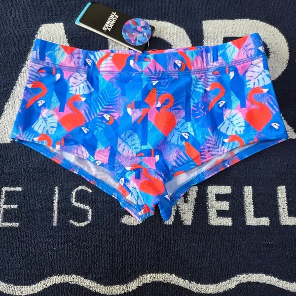 [BUNJANG] Funky Trunks Boy's Flamingo Short Trunk Swimwear / 구펑 펑키트렁크 보이10 플라밍고 숏사각