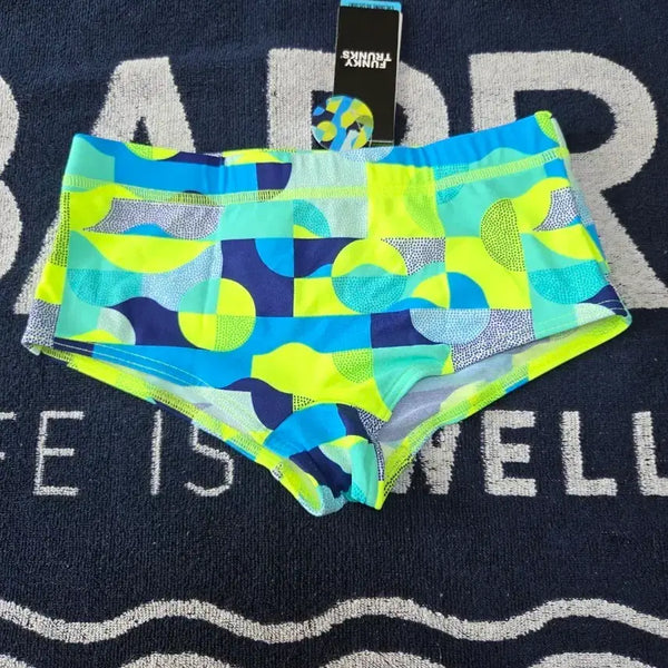 [BUNJANG] FunkTrunk Boy10 Short Square Swim Trunks Sand Storm / 구펑 펑키트렁크 보이10 숏사각 Sand Storm
