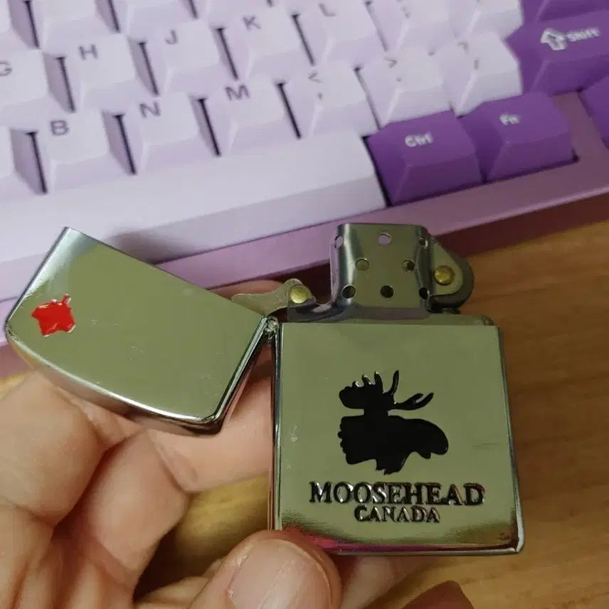 [BUNJANG] Moose Head Canada Zippo Lighter Unused / 무스헤드 캐나다 지포 라이터 미사용