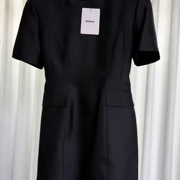 [BUNJANG] Dragon Blues Volume Mini Dress / 드래곤블루스 볼륨 미니 원피스
