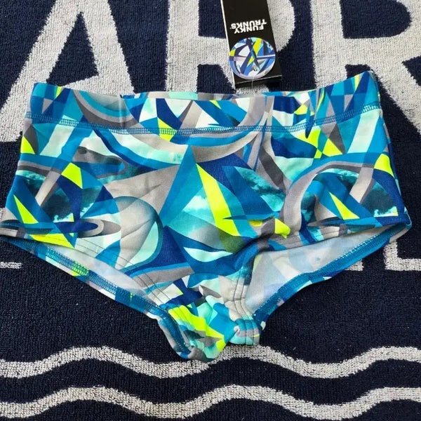 [BUNJANG] Funkytruks Boy8 Short Square Swimsuit Concordia / 구펑 펑키트렁크 보이8 숏사각 Concordia