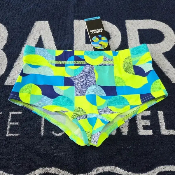 [BUNJANG] Funky Trunks Boy 8 Short Trunk Swimwear Sand Storm / 구펑 펑키트렁크 보이8 숏사각 Sand Storm