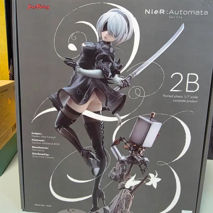 [BUNJANG] Max Factory NieR:Automata 2B 1/7 Scale Figure (Sealed) / 미개봉 맥팩토리 니어 오토마타 2B 1/7 스케일 피규어