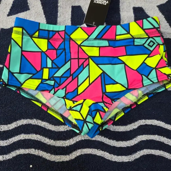 [BUNJANG] Funky Trunks Boy 8 Gettin Jiggy Short Trunk Swimsuit / 구펑 펑키트렁크 보이8 수영복 Gettin Jiggy 숏사각