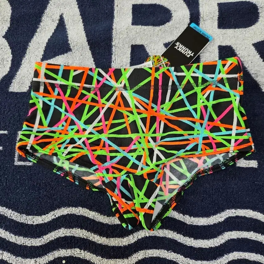 [BUNJANG] Funky Trunks Strapped In Short Trunk Swimsuit / 구펑 펑키트렁크 보이8 Strapped In 숏사각