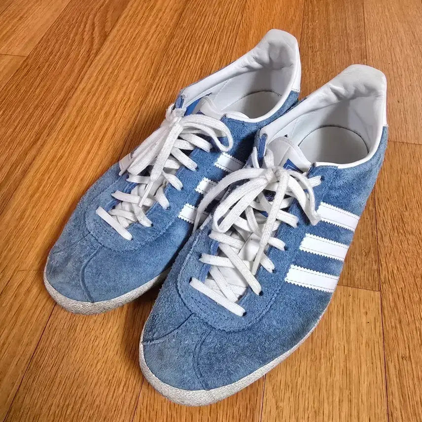 [BUNJANG] Adidas Gazelle Suede Blue / 아디다스 가젤 스웨이드 블루 245