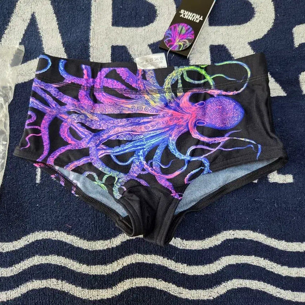 [BUNJANG] Funky Trunks Octopussy Boy 8 Short Leg Swimwear / 구펑 펑키트렁크 옥토퍼시 Octopussy 보이8 숏사각