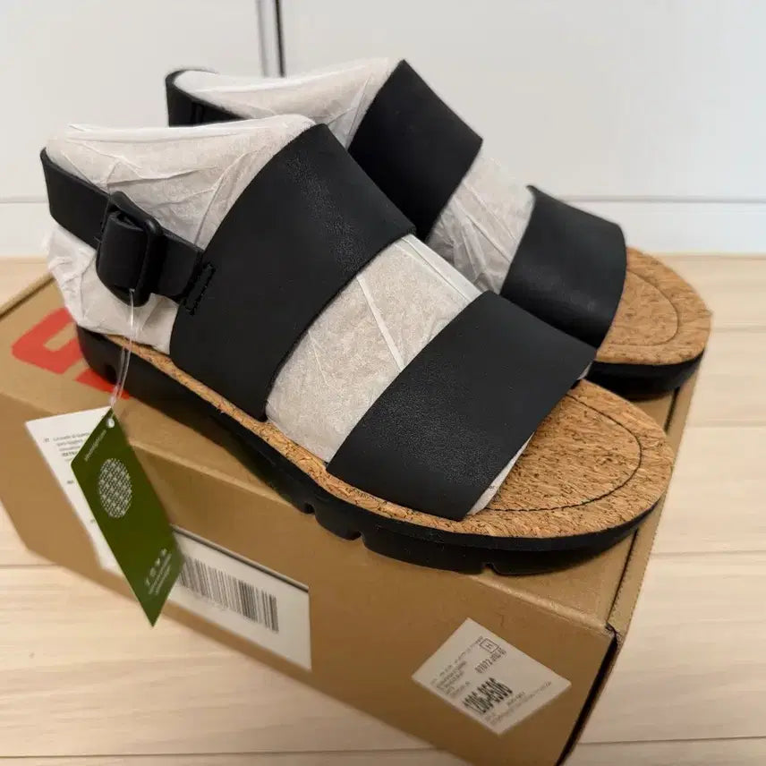 [BUNJANG] Camper Orlga Black Sandals Size 35 (220mm) / (새상품) 캠퍼 오루가 블랙 샌들 35사이즈 (220mm)