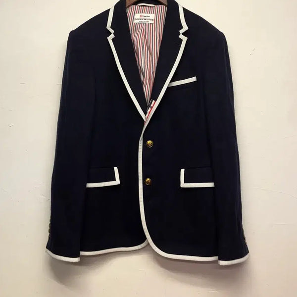 [BUNJANG] Thom Browne x Neiman Marcus Navy Blazer Jacket (M) / 톰 브라운 X 니만마르커스 네이비 블레이져 자켓
