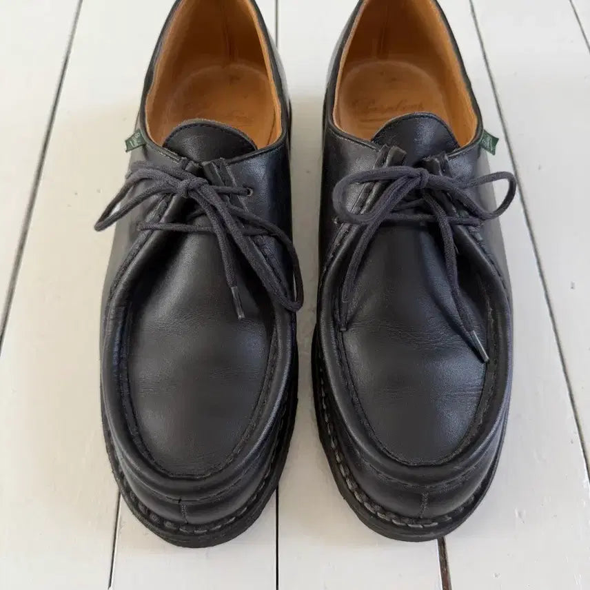 [BUNJANG] Paraboot Michael 41 Black Leather Boots / 파라부트 미카엘41