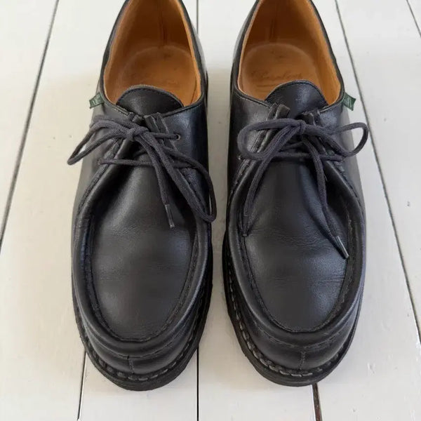 [BUNJANG] Paraboot Michael 41 Black Leather Boots / 파라부트 미카엘41
