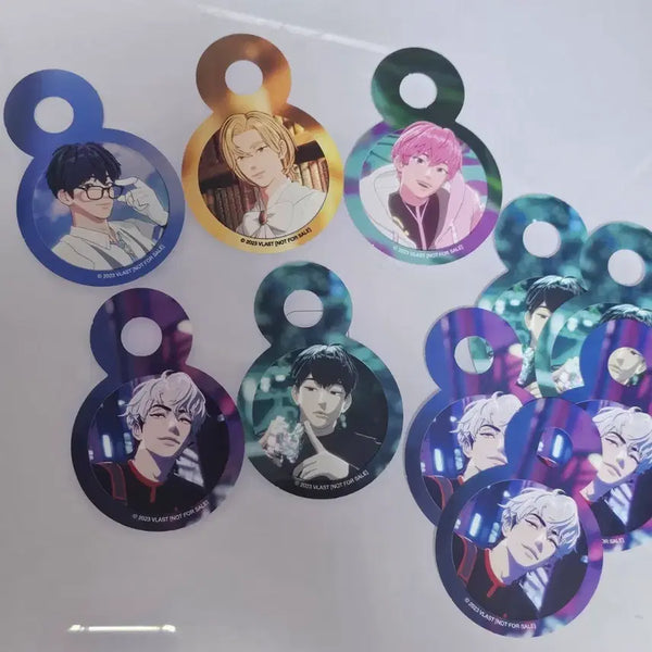 [BUNJANG] PLAVE Animate! Store Straw Picks All Members + Hamin 3 + Eunho 2 + Noah 1 Bundle Set / 플레이브 애니플러스 팝업 스트로우픽 올멤 +하민3/은호2/노아1 일괄