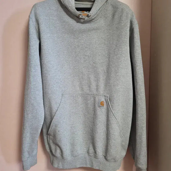 [BUNJANG] Carhartt Hooded Sweatshirt Grey M / 칼하트 후드티 그레이