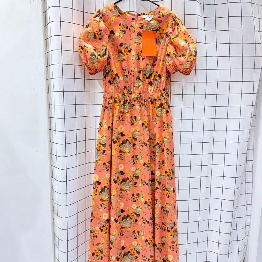 [BUNJANG] Galong de Blanc Floral Long Dress / 새상품 갈롱드블랑 플라워 원피스