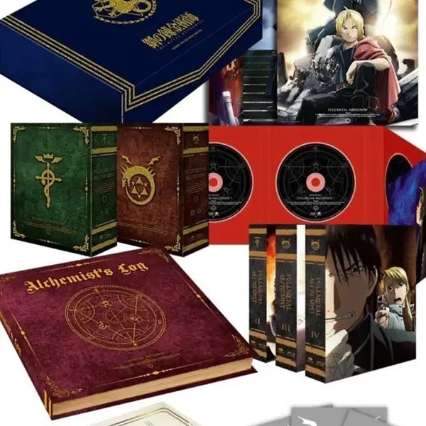 [BUNJANG] Fullmetal Alchemist Blu-ray Box Set with Pocket Watch / 강철의 연금술사 블루레이 박스(회중시계 포함)