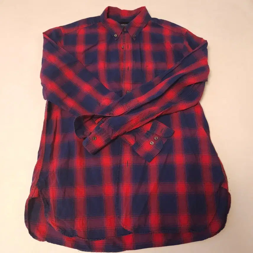 [BUNJANG] Eastlog Check Work Shirt / [M] 이스트로그 체크 워크셔츠