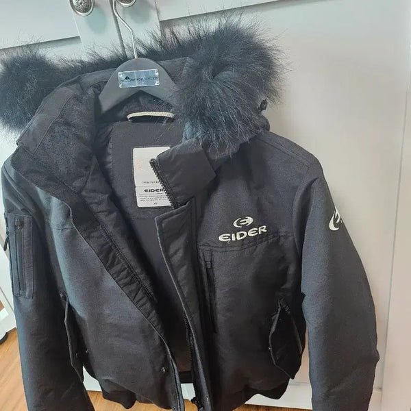 [BUNJANG] Eider Short Padded Jacket Black / 아이더 숏패딩 블랙 25년구입겨울 한번입음