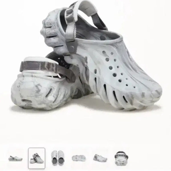 [BUNJANG] Crocs Echo Marbled Clog 260 / 크록스 에코 마블 클로그 260