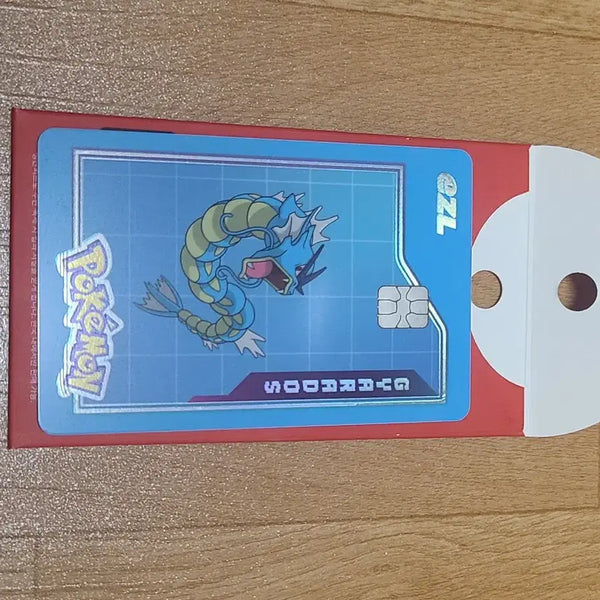[BUNJANG] Pokemon 30th Anniversary E-Zle Transit Card Gyarados / 포켓몬스터 30주년 이즐 교통카드 갸라도스