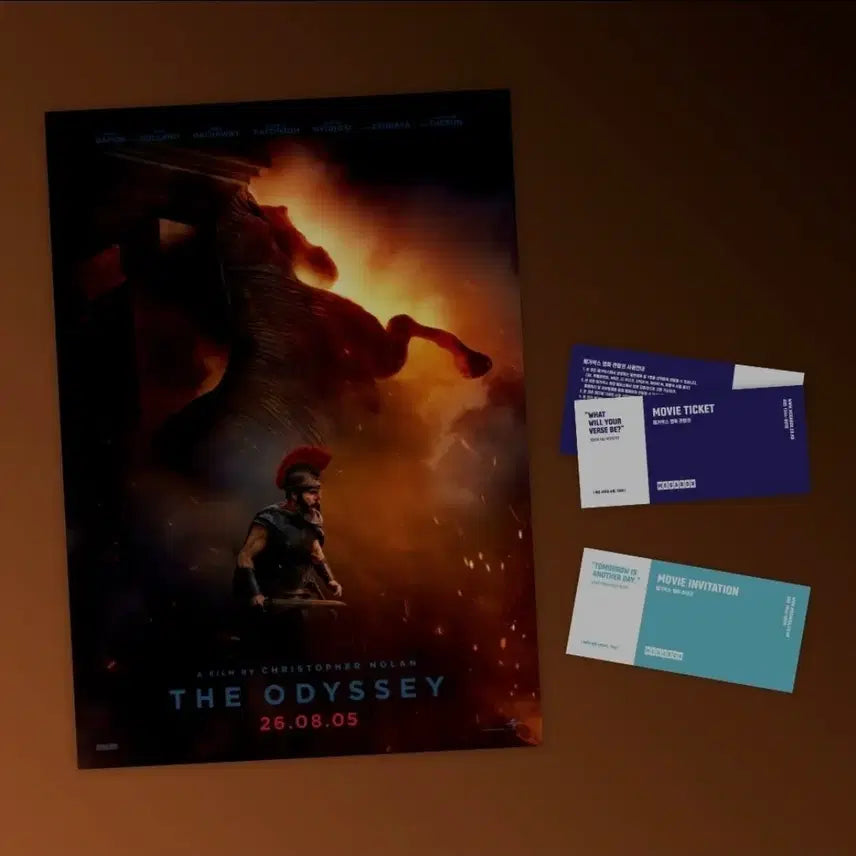 [BUNJANG] Odyssey Megabox Goods Package with Ticket / 오디세이 메가박스 굿즈페키지 관람권 포함
